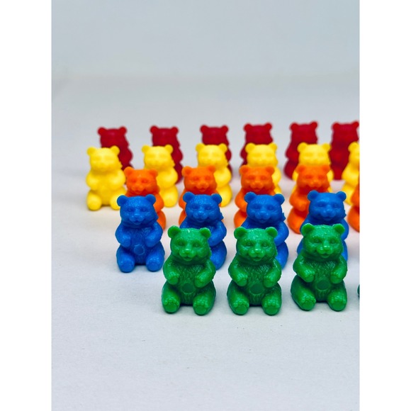 Learning Resources Counting Bears Math Counters Small Toy Animals 33-Piece Set - Picture 5 of 6